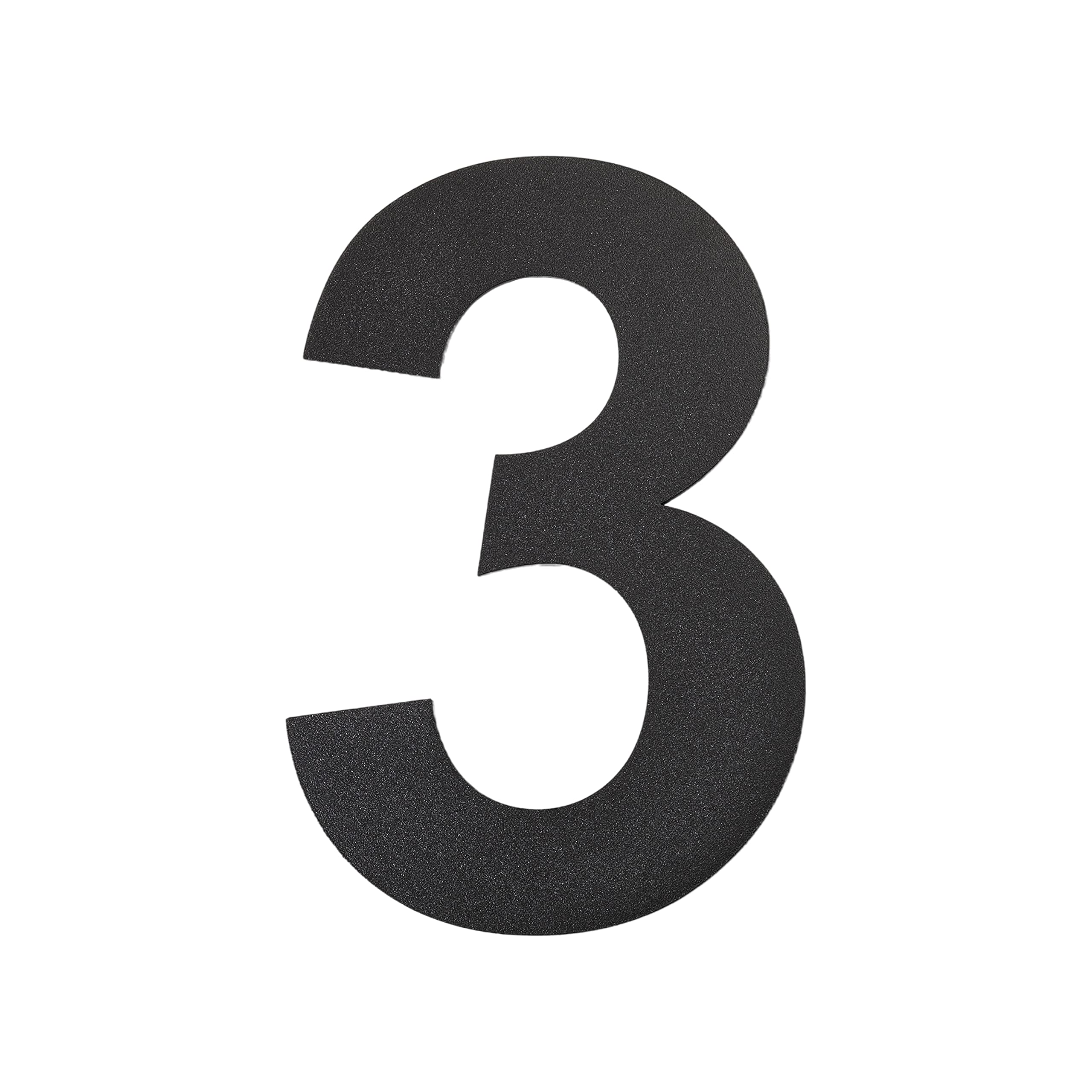 nanlyiau 6in/15.3cm Floating House Number Black House Number Black Door Number Stainless Steel House Numbers Made of solid 304 Stainless Steel Floating Appearance Address Numbers(3)