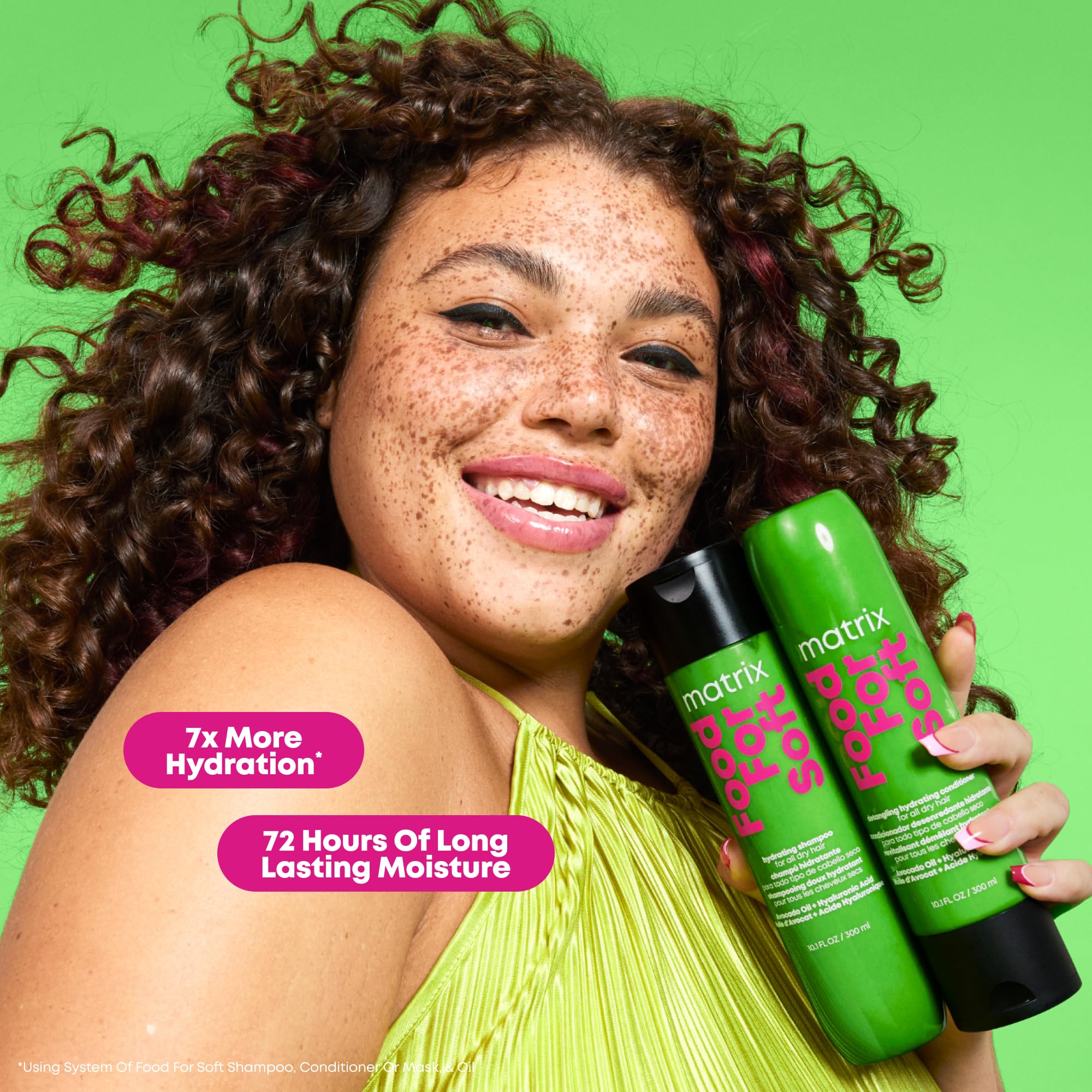 MATRIX Food For Soft Conditioner For Dry and Brittle Hair - Moisturizes, Softens & Smooths, With Avocado Oil & Hyaluronic Acid, Vegan