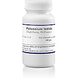 Potassium Iodide, High Purity Crystals, 99.8 % min., 100 grams