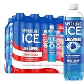 Sparkling Ice&reg; LIFE SAVERS&trade; Red, White and Blue Variety pack, Zero Sugar Flavored Sparkling Water, with Vitamins and Antioxidants, Low Calorie Beverage, 17 fl oz Bottles (Pack of 12)