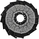 16pcs Bandanas Multi-Purpose Party Outdoor Favor Scarf Headband Handkerchiefs for Women Men Boy Girls