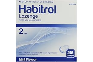 Habitrol Nicotine Lozenge Mint Flavor 216 Lozenges (2mg)