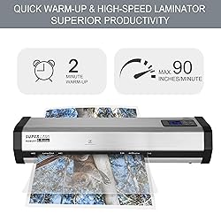 SINCHI Robust 6-Roller Laminator Machine with LCD