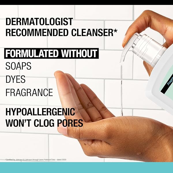NEUTROGENA ULTRA GENTLE FOAMING FACIAL CLEANSER, FOAMING FACE WASH FOR SENSITIVE SKIN, GENTLY CLEANSES AWAY DIRT, OIL & MAKEUP WITHOUT OVER DRYING, FRAGRANCE-FREE, 5.8 FL. OZ