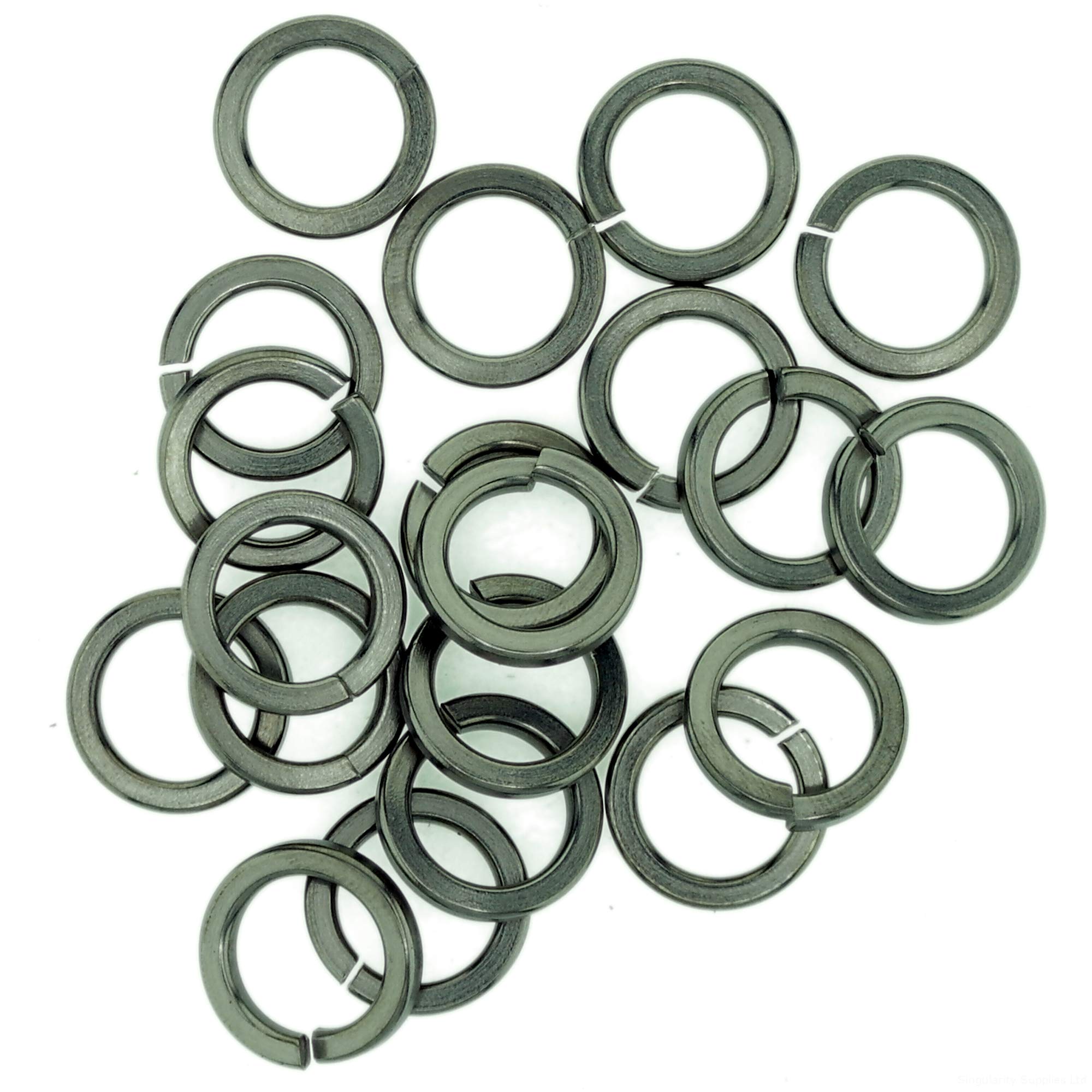 M14 (14mm) Square Spring Split Lock Washer - Stainless Steel (A2) (Pack of 20) โ image 1