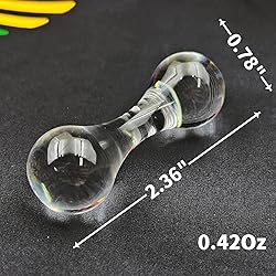 Knucklebone Clear Bone Toys, Polycarbonate Material