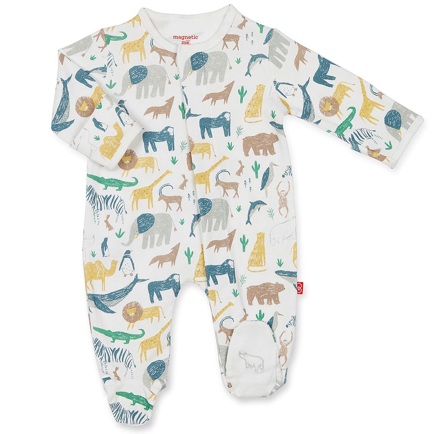 magnetic me footie pajamas