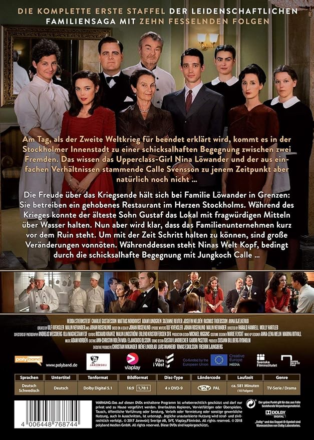 The Restaurant Staffel 1 Gustafsson Charlie Stiernstedt Hedda Nordkvist Mattias Lundgren Adam Reuter Susanne Amazon Nl