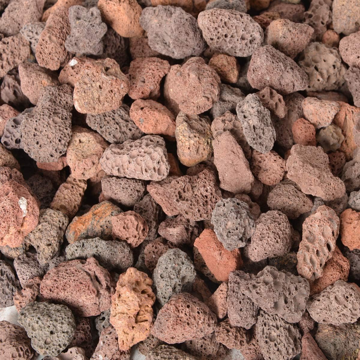 Stanbroil 10 Pounds Lava Rock Granules for Fire Bowls, Fire Pits, Gas Log Sets, and Indoor or Outdoor Fireplaces - Medium (1/2"- 1") : Garden & Outdoor