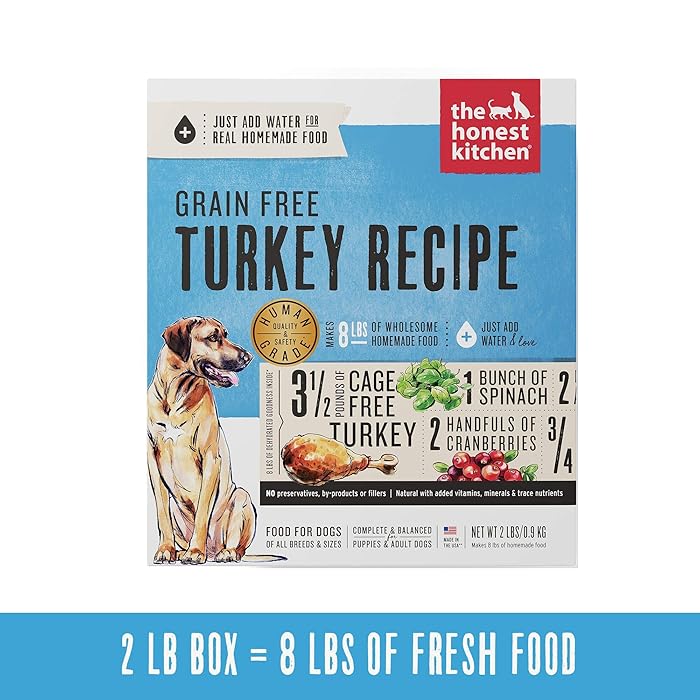 The Honest Kitchen Human Grade Dehydrated Grain Free Dog Food