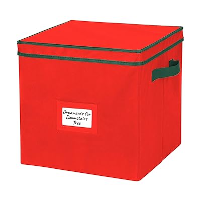 christmas ornament storage totes