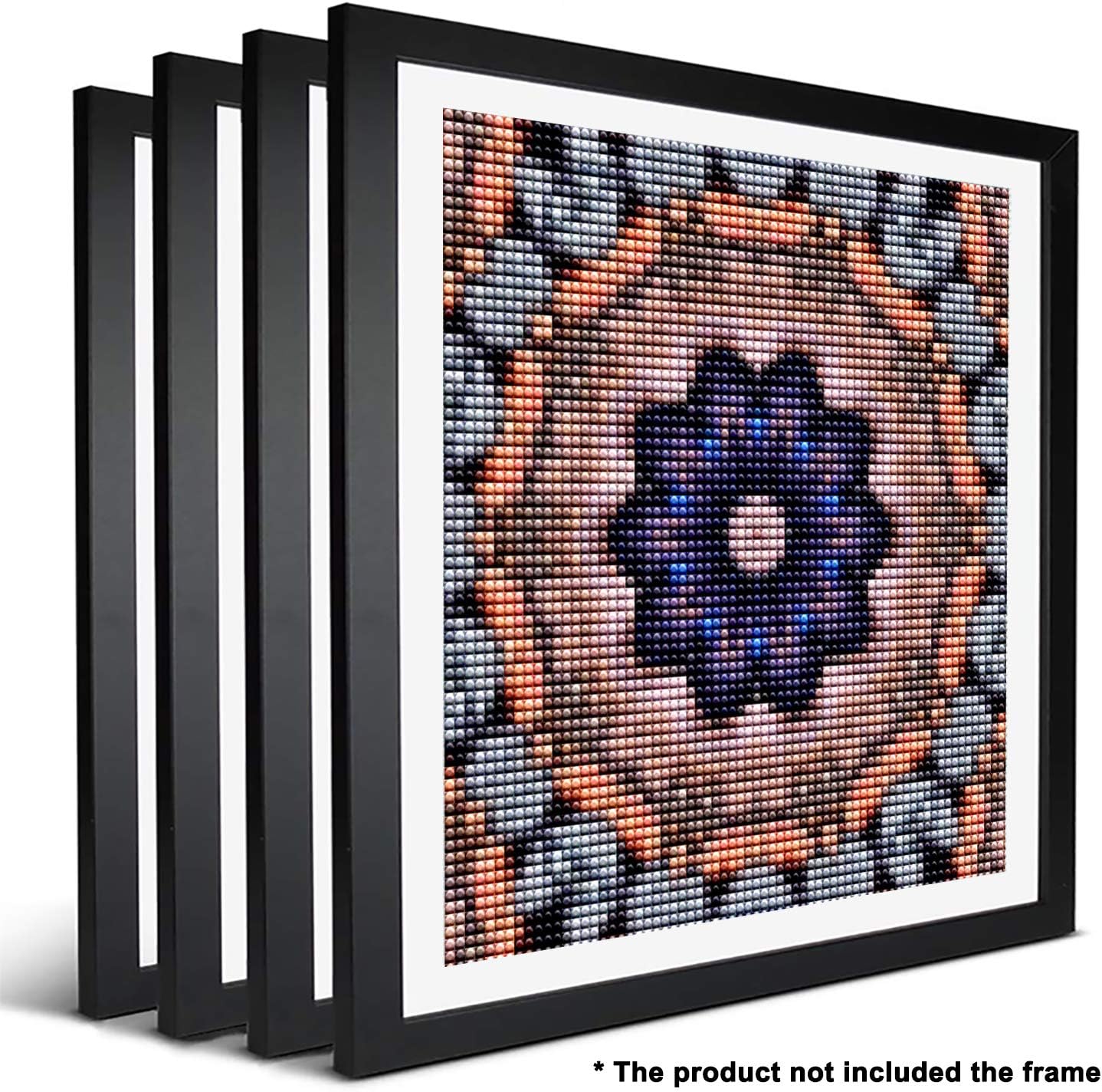 Ginfonr 5D DIY Diamond Painting by Number Kits New Mandalas Full Drill - Image 3