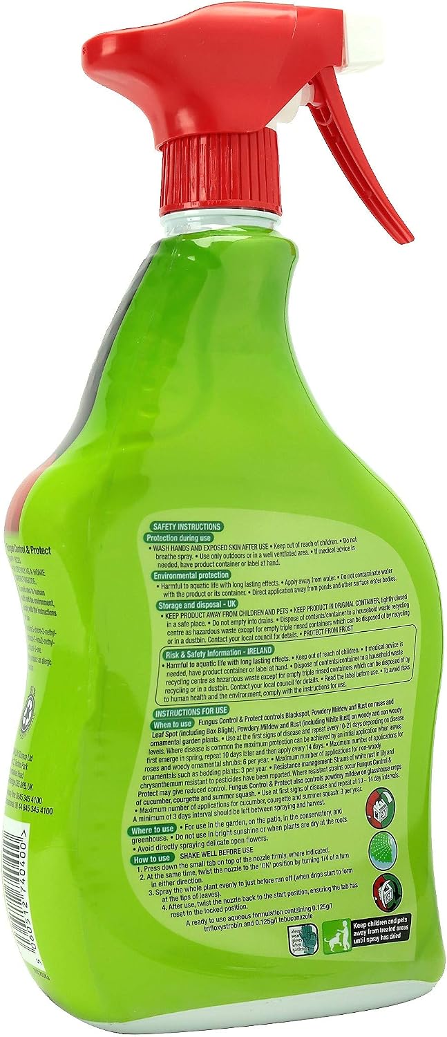 Toprose, Fungus Control and Protect ready to use, Protects Roses from Disease for Stronger Healthier Blooms, Plant Protection - Image 4