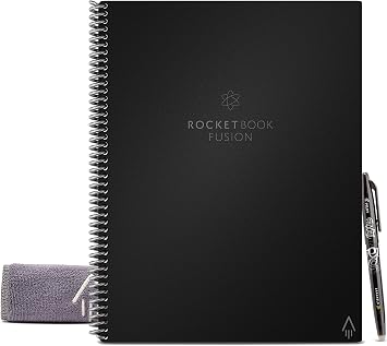 Rocketbook Everlast Fusion Cuaderno para Notas Tamaño carta: Amazon.com.mx:  Oficina y papelerÃa