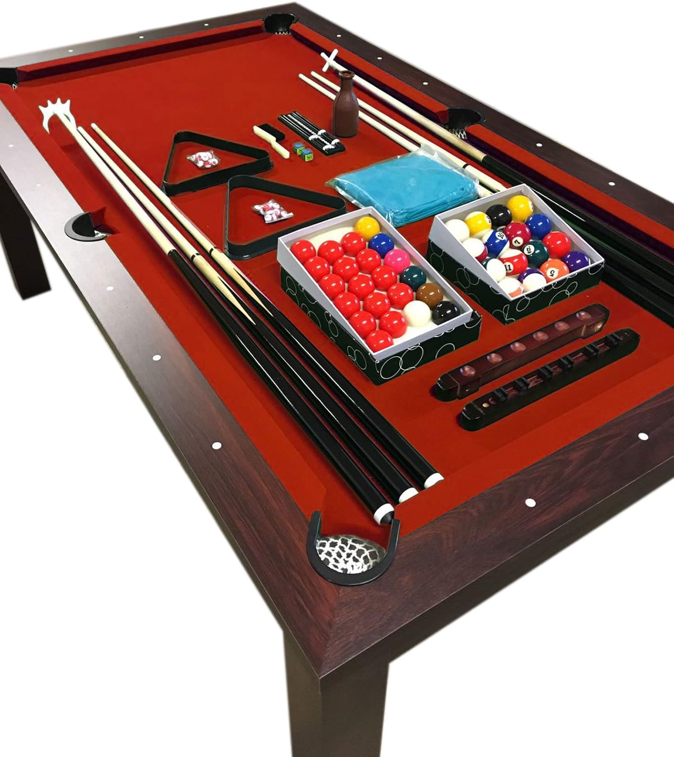 simba usa Pool Table 7FT Model Vulcan Snooker Full Accessories 7FT Become A Beautiful Table !! Coverage Plan Included in The Price !! : Sports & Outdoors