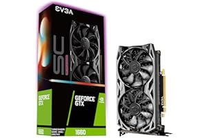 EVGA GeForce GTX 1660 SC Ultra Gaming, 06G-P4-1067-KR, 6GB GDDR5, Dual Fan