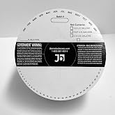 Keg Collars for Beer Kegs, Write-in Brewery Labels, 100 Pack, Fits Standard Kegs, Ideal for Bars, Breweries &amp; Homebrewing, Made in USA
