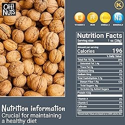 Oh! Nuts Walnuts in Shell - Raw - 100% Natural - 2