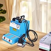 Laundry Boiler Steamer Iron, 1600W Commercial Curtain Electric Iron with Boiler, Steam Quantity &amp; Temp Adjustable Countertop Ironing Station, for Laundry, Tailor Shop, Clothing Store