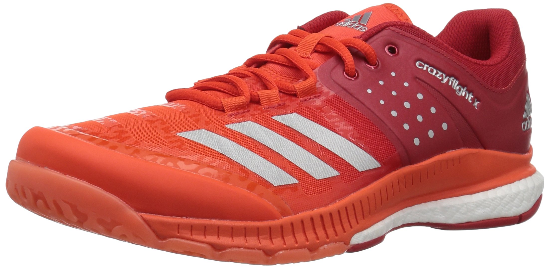 Adidas Men's Crazyflight X Volleyball Shoes, Scarlet/Metallic