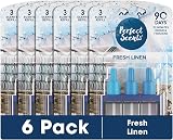 Perfect Scents 3 Scents Air Freshener Refill 6 Pack Fresh Linen 20ml