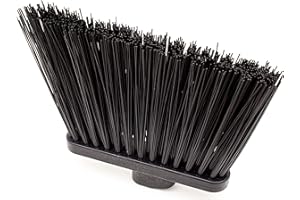 Sparta Sweeper Broom – 12 Inch Angled Outdoor Broom Head with Durable Polypropylene Bristles, Standard Thread Compatible for 