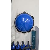 Balance Trainer Wall Mount Bracket &ndash; Fits BOSU and Similar Half Balance Balls &ndash; Space-Saving Gym Storage Rack