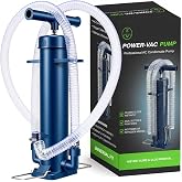 Hoopmon AC Drain Line Unclogger Tool &amp; Cleaner Kit, Manual HVAC Condensate Pump