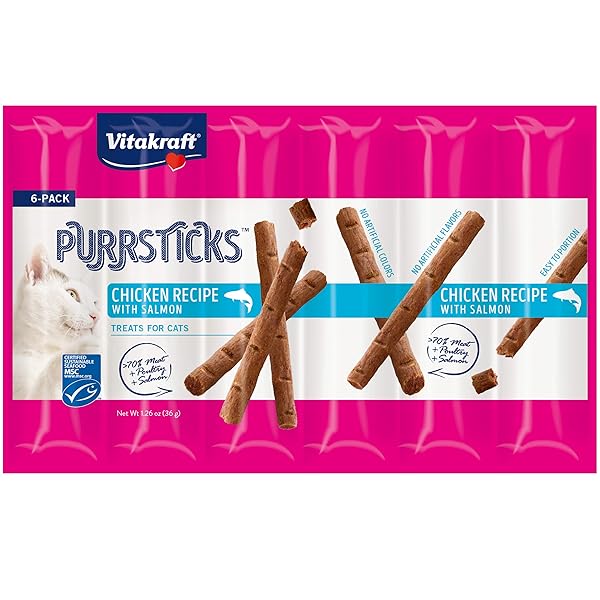 VITAKRAFT PURRSTICKS MEATY CAT STICKS – CHICKEN WITH...
