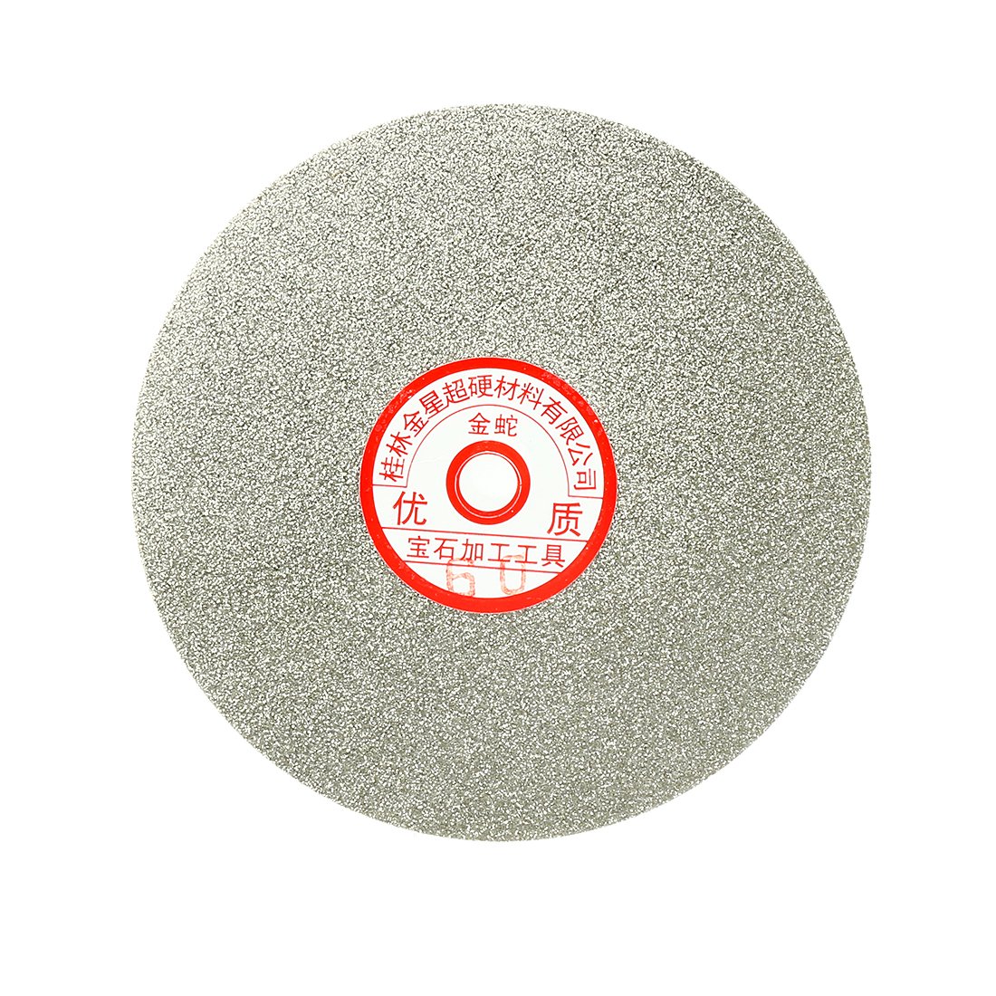 Sourcingmap 6-inch Grit 60 Diamond Coated Flat Lap Wheel Grinding Sanding Polishing Disc