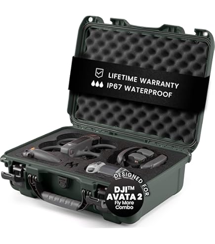 Amazon.com : Nanuk 925 Waterproof Case with Foam Insert for DJI 