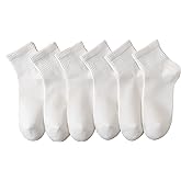 MAGIARTE Womens Mini Crew Ankle Socks Athletic Casual Cotton Socks for Women