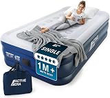 Active Era Premium Single Air Mattress with Built In Pump 188x99x36.5cm