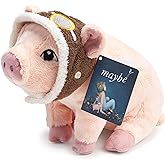 Compendium Flying Pig Plush A Cute Stuffed Animal Companion to The Book Maybe 5″W x 6. 5″H x 9. 25″D