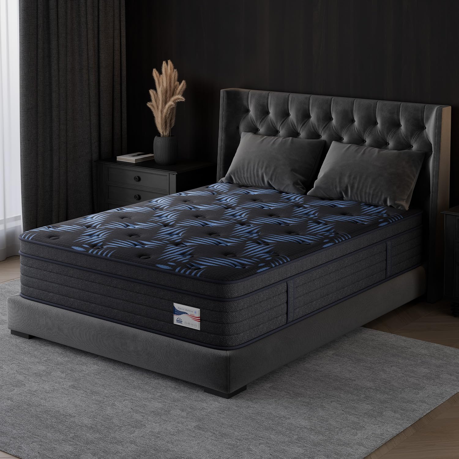 Photo 1 of Nedersal Queen Mattress, 10 Inch Premium Hybrid Mattress with Advanced Pocket Spring Technology,Optimal Spinal Support,Pain Relief and Motion Isolation,365 Night Trial - Forever Warranty,CertiPUR-US