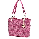 MKF Collection Shoulder Bag Handbag for Women, Vegan Leather Satchel Bag ladies Tote Bag, Top-Handle Purse by Mia K