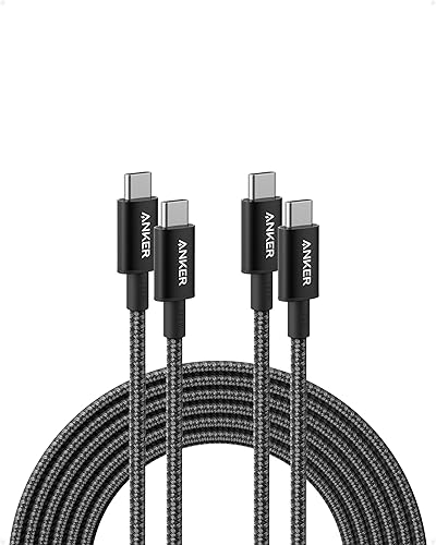 Anker USB C to USB C Cable (10FT, 2Pack), Type-C 100W Charger Cord