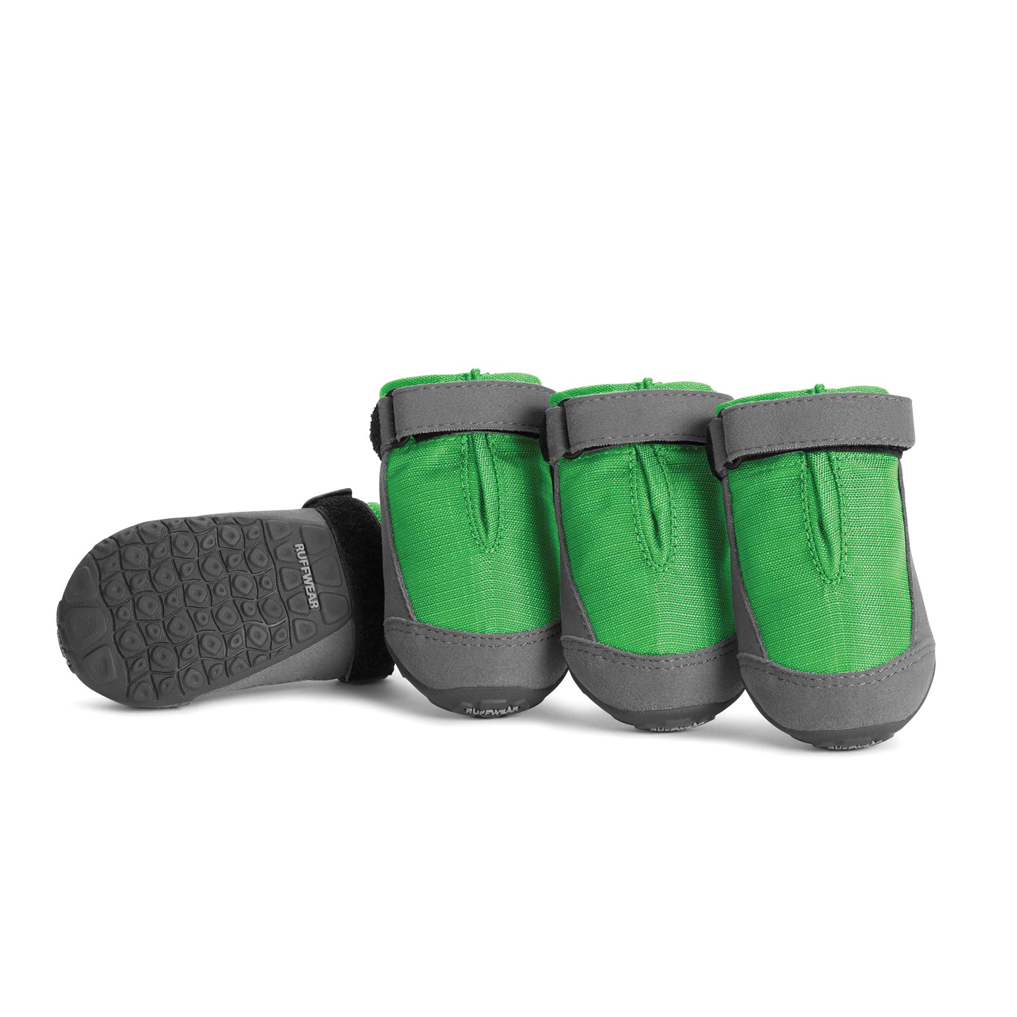RUFFWEAR Dog Boots for Everyday Use (Set of 4), Weather Resistant, Large Breeds, Size: 76 mm/3 in, Meadow Green, Summit Trex, 15401-345300 — image 1