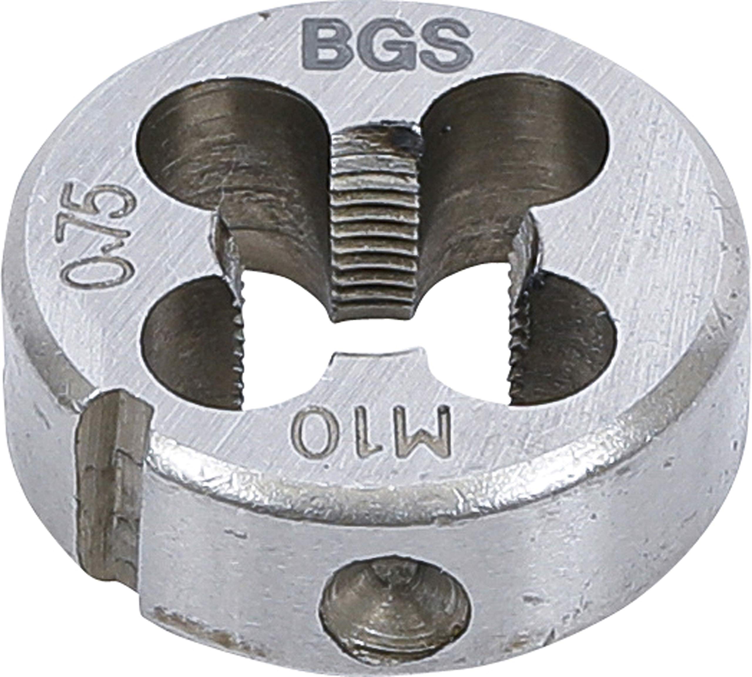BGS 1900-M10X0.75-S | Threading Die | M10 x 0.75 x 25 mm