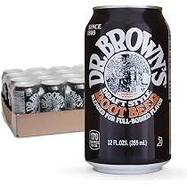 Amazon.com : Dr. Brown's Draft Style Root Beer Soda - A New York ...