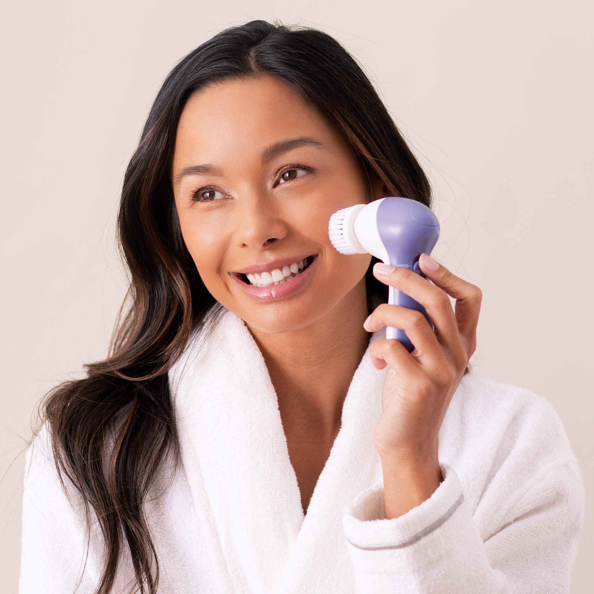 Face Scrubber Electric Facial Cleansing Brush Rechargeable, Rotating Scrubber Face Pore Cleansing Brushes for Radiant Skin, Electric Cleanser for Pores, Glow, and Daily Deep Pore Wash, Expoliator