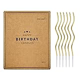PHD CAKE 24-Count Gold Spiral Long Thin Metallic