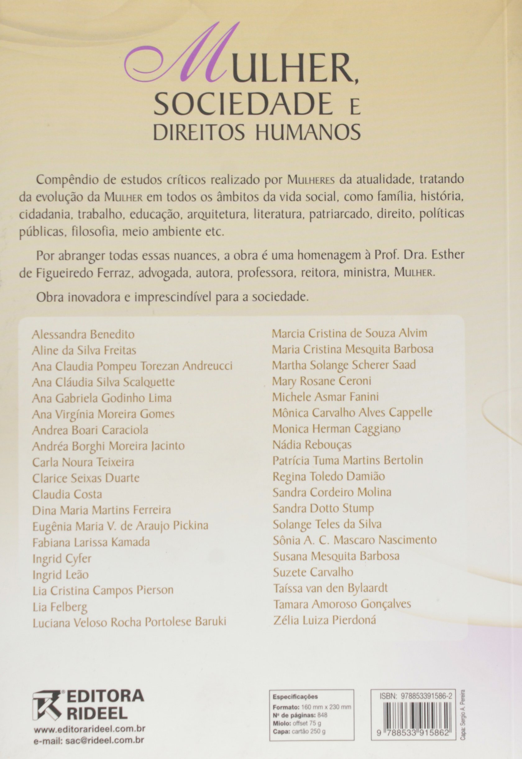 Mulher Sociedade E Direitos Humanos Patricia Tuma Martins Bertolin Amazon Com Books