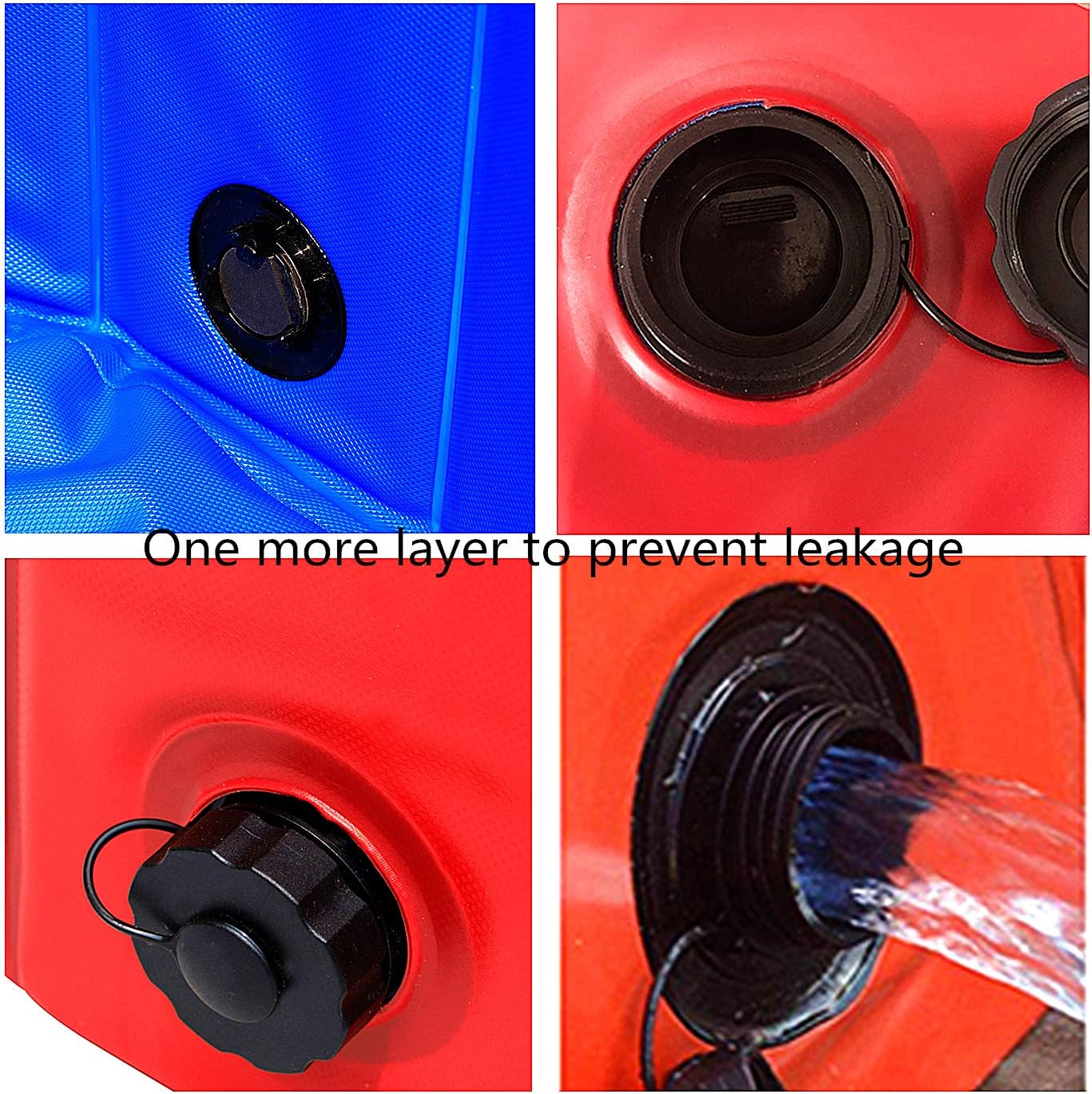 UMARDOO Fold Dog Pool - Pet Bath Pool, Swimming Pool Portable PVC Pet Paddling Bath Tub for Cats (Large-47''X 12'')