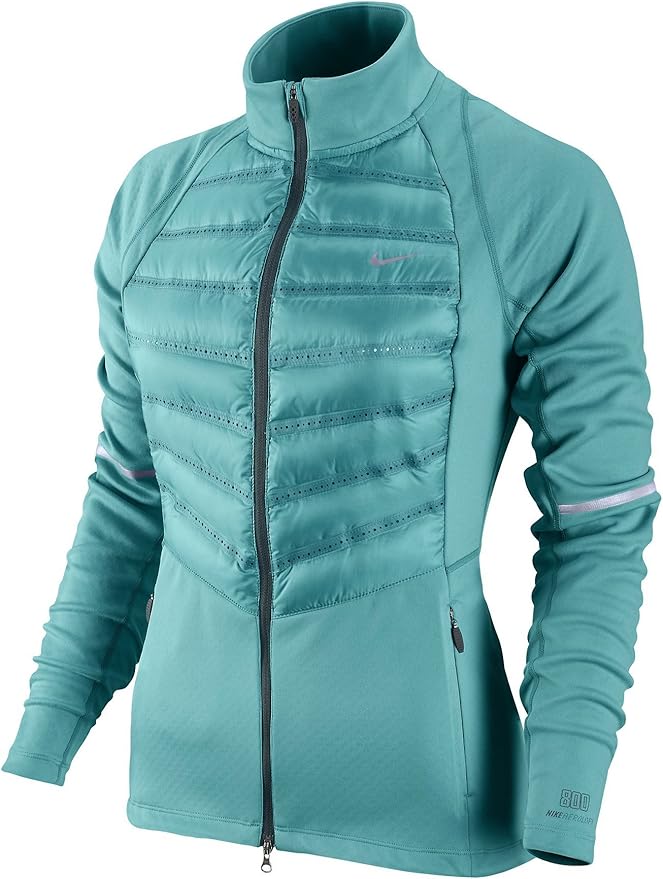 nike running aeroloft padded hybrid jacket