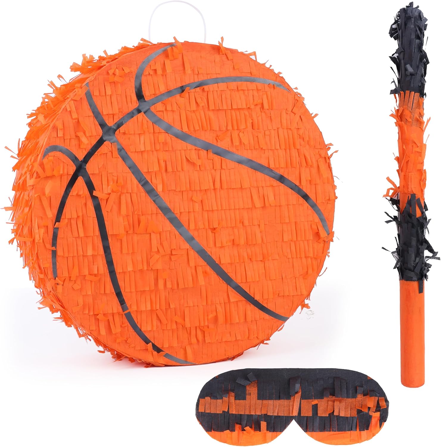 Piñatas - Birchio Basketball Pinata Bundle with a Blindfold and Bat(13 x 13 x 4 Inches),Soccer Ball Pinata for Birthday Party Boys, Perfect for Birthday Party, Sport Theme Party, Decoration4.1 out of 5 stars 1,273$29.99