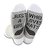 LEVLO 2 Pairs Rat Socks Rat Lover Gift Just A Girl