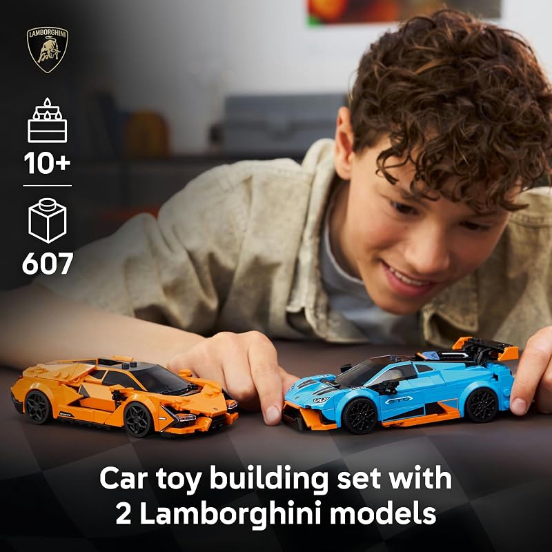 Speed Champions Lamborghini Revuelto et Huracán STO 77238