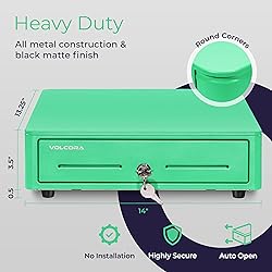 Volcora Cash Register Drawer for (POS) Point of