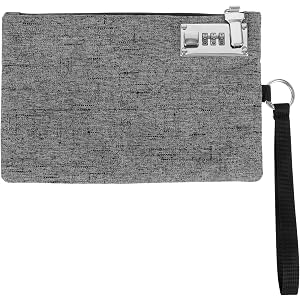 RAHHLIZS Money Bag with Lock, 9.84x6.5 In, Locking Wallet | Locking Money Bag, 3-Digit Wallet with Lock for Store Cash, Jewel
